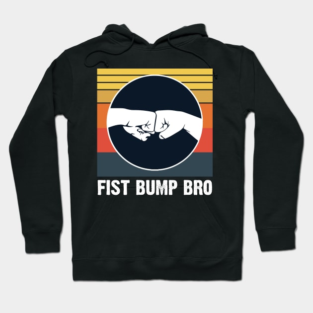 Fist Bump Bro Hoodie by Emma